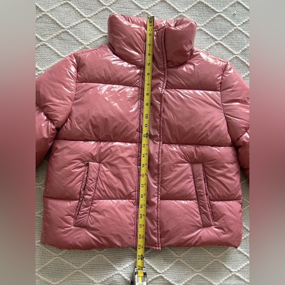 Noize Coco Crop Water Resistant Puffer Jacket Pink XS - Picture 6 of 13